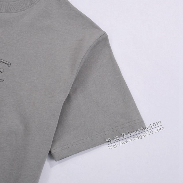 Loewe專櫃羅意威2023SS新款刺繡T恤 男女同款 tzy2826